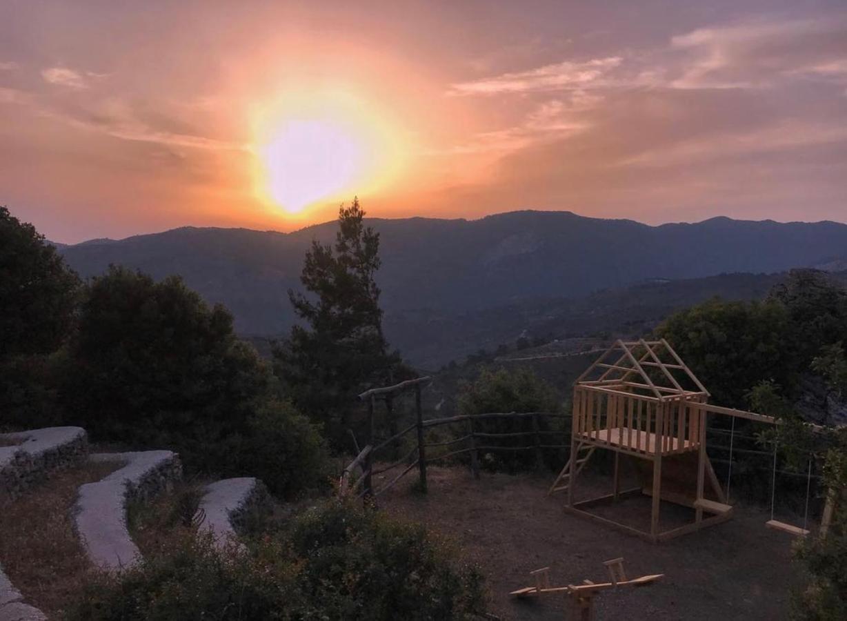 Toumba Eco Farm Guesthouses Plomari Exterior photo