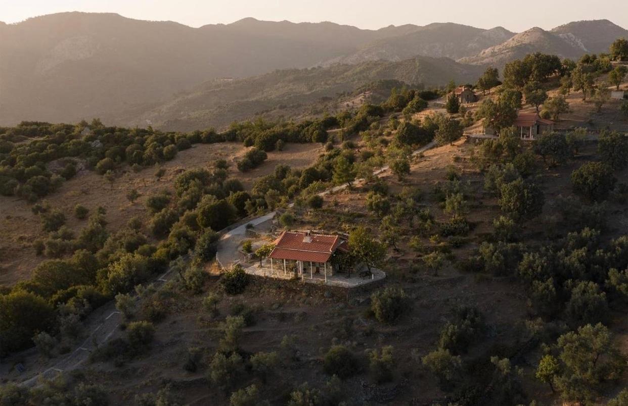 Toumba Eco Farm Guesthouses Plomari Exterior photo